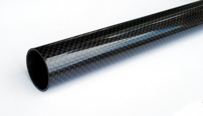 Karbonrör vävt 3K - 22x18x1000mm - Bronto