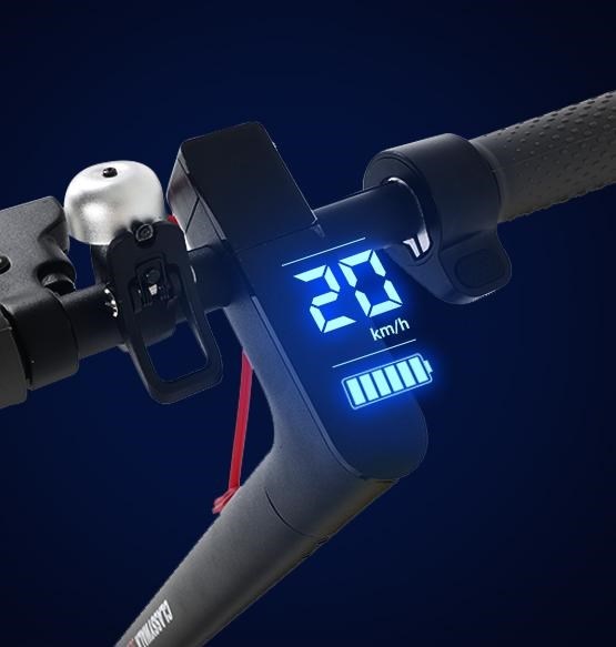 ClassyWalk® S200 Elektrisk Sparkesykkel - Svart