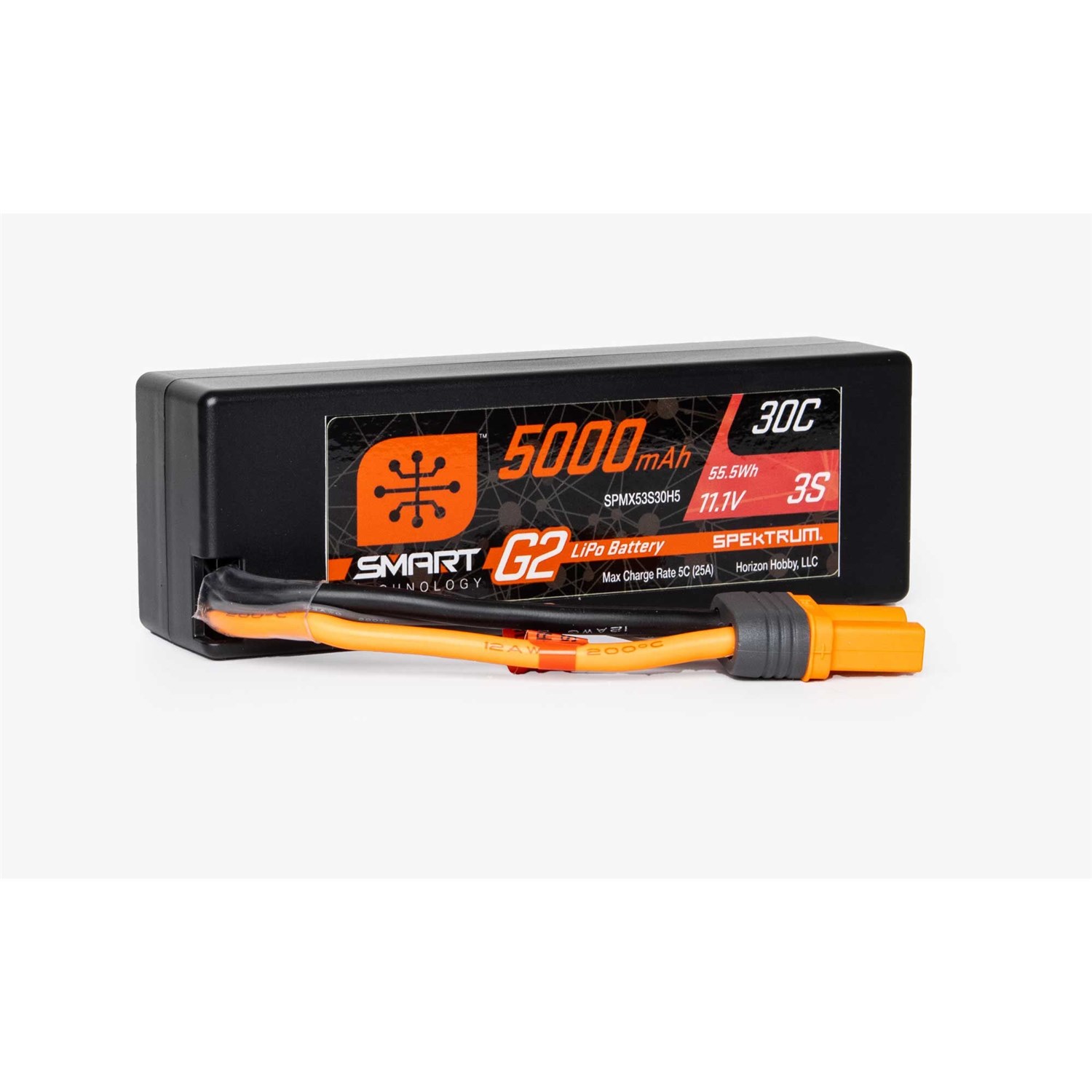 3s 5000mAh - 30C - Spektrum LiPo HC G2 IC5