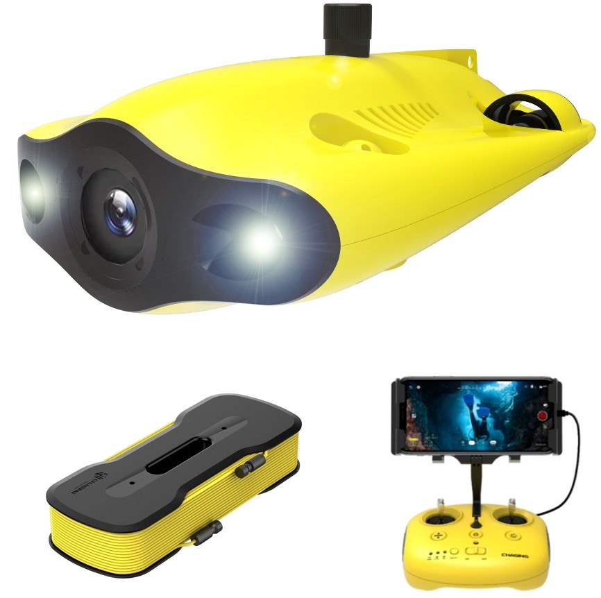 Gladius mini S 100m Gul - Undervattensdrönare/ROV
