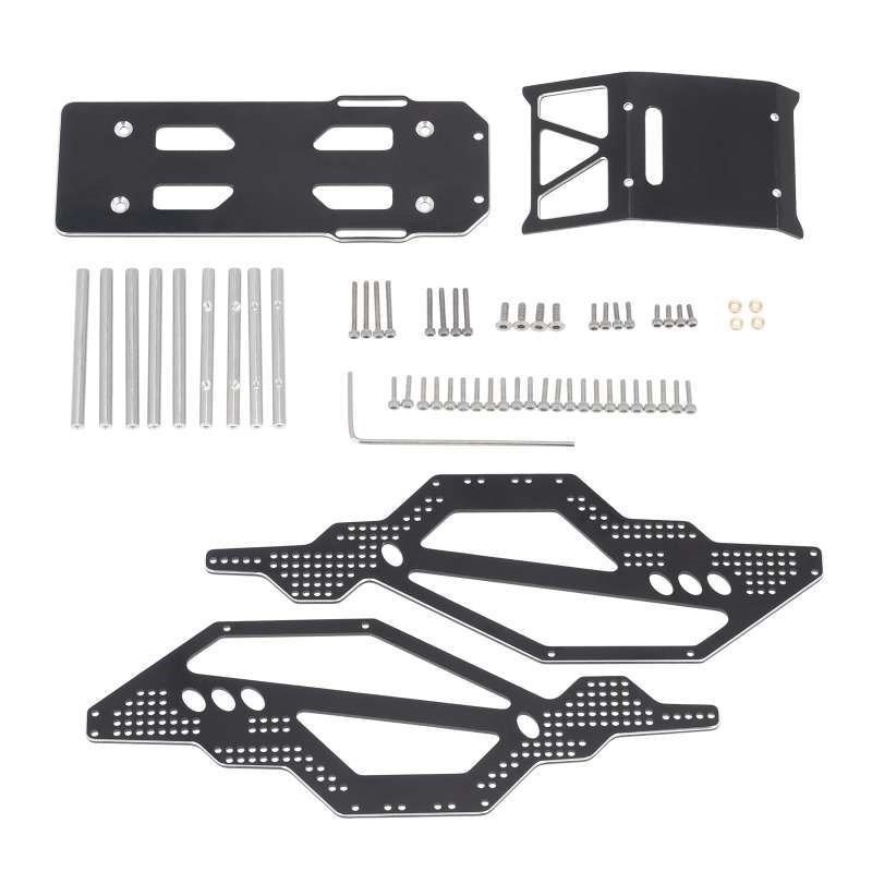HobbyDetails Alu legeringschassiram Conv SCX24