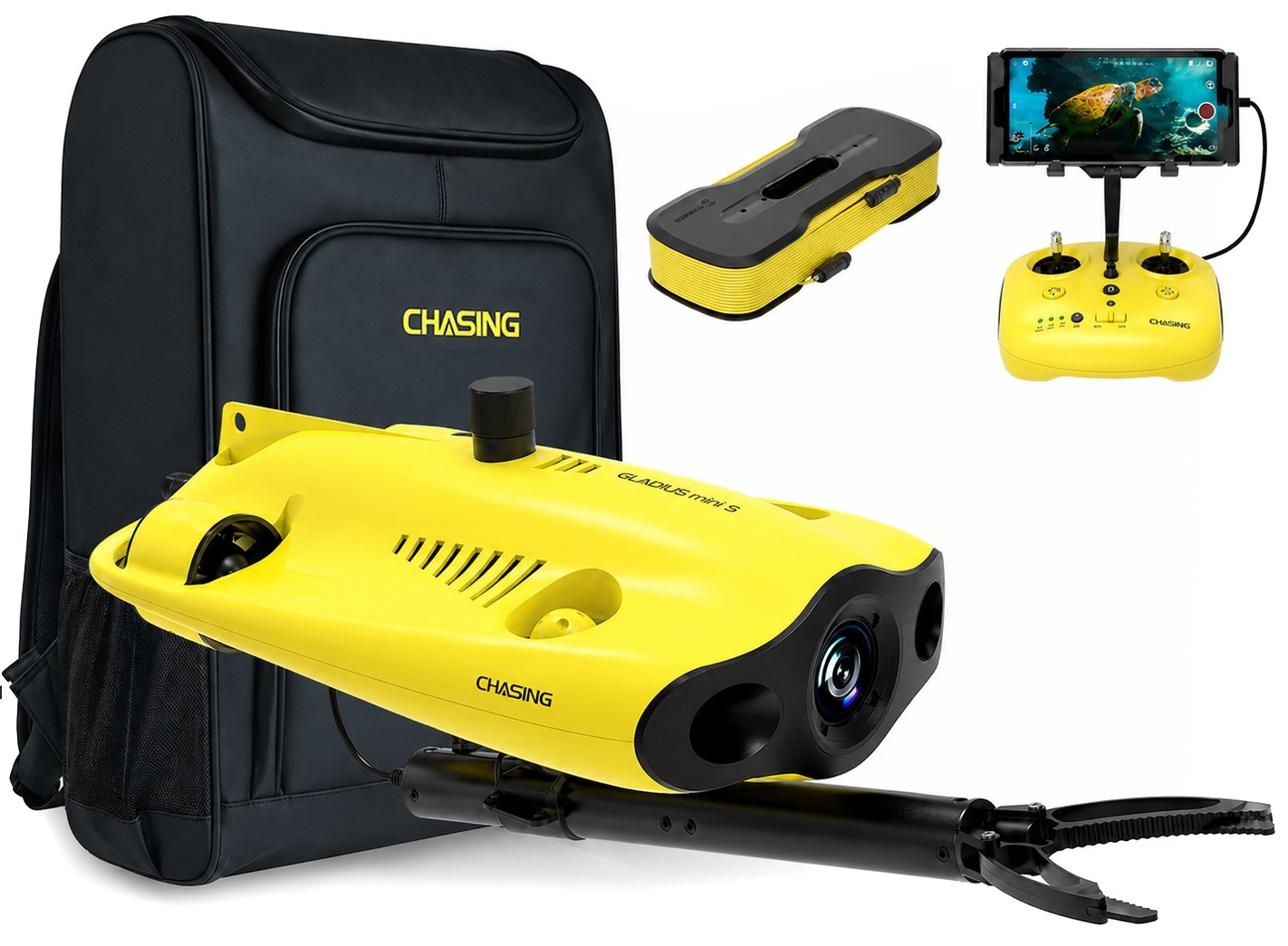 Gladius mini S FlashPack 100m Yellow - ROV