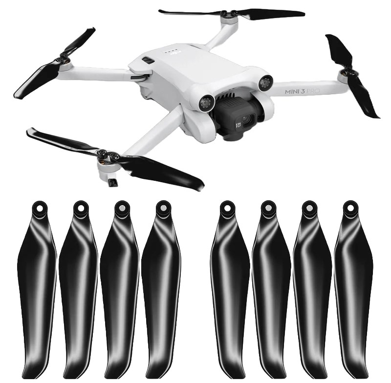 Master Airscrew Mini 3/4 Pro Stealth Props Svart