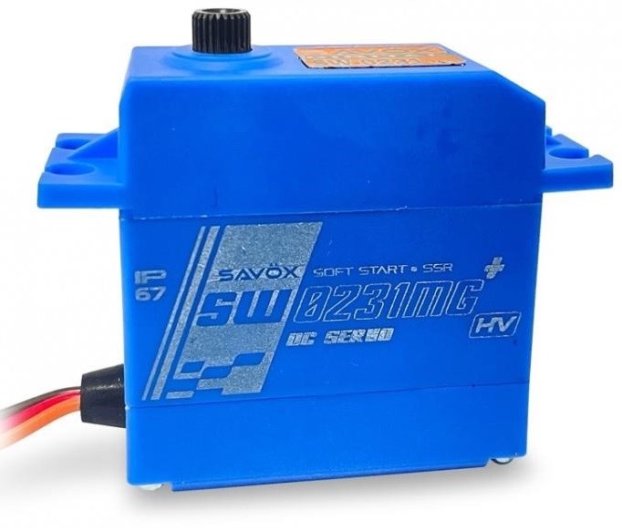 Savöx Servo SW-0231MG+ HV Vattentät 25kg IP67