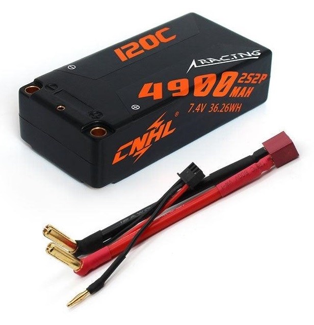 2s 4900mAh - 120C - CNHL Shorty Hardcase med Dean