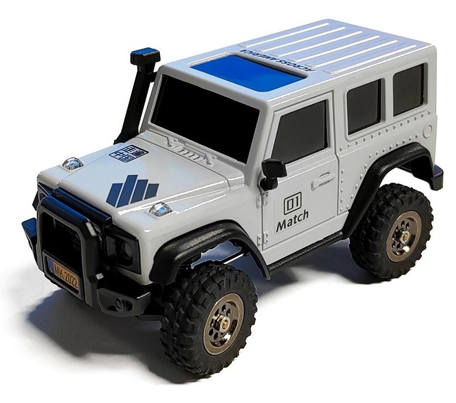 Mini Crawler 4WD 1/43 Grå - RTR