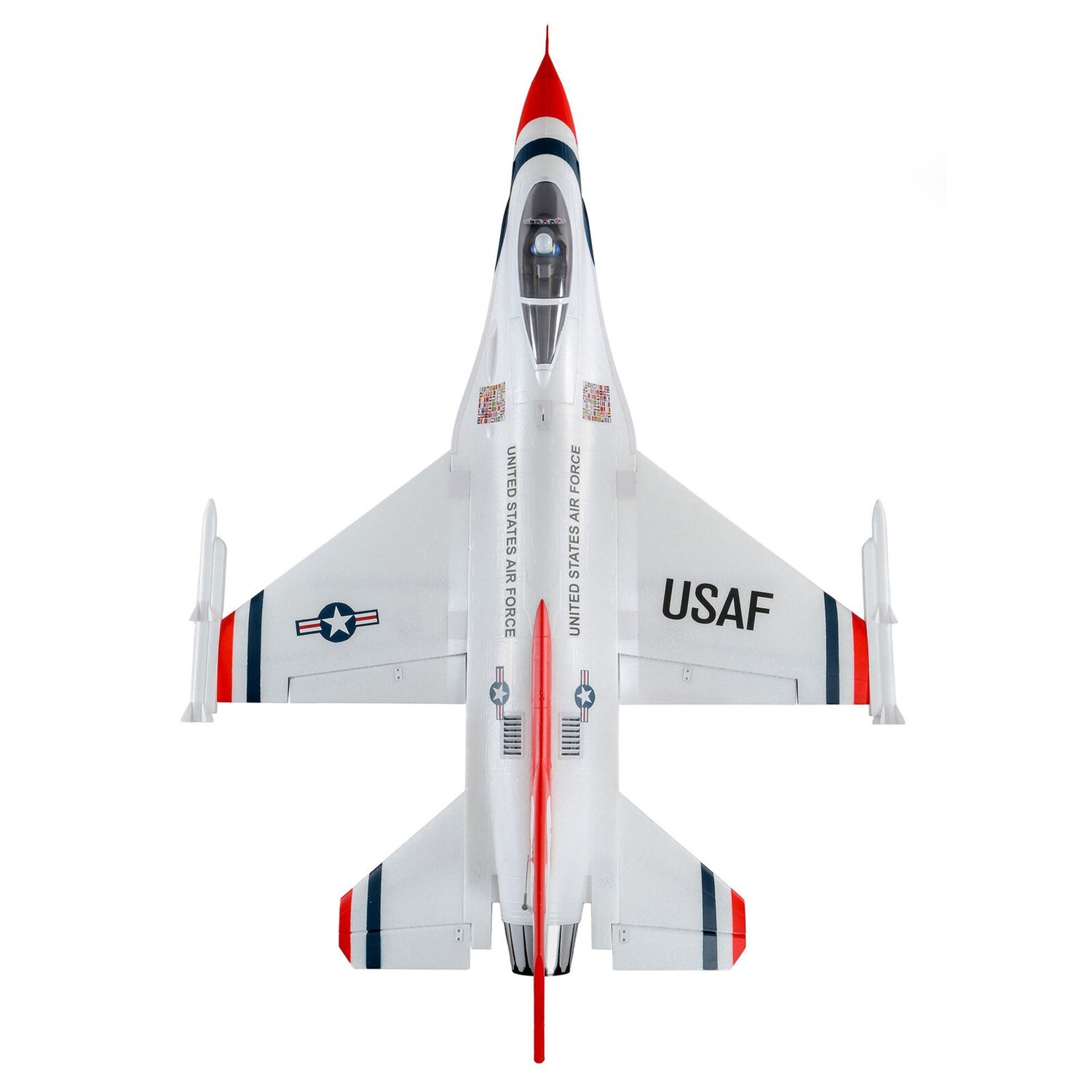E-Flite F-16 Thunderbirds 70mm EDF BNF AS3X SAFE