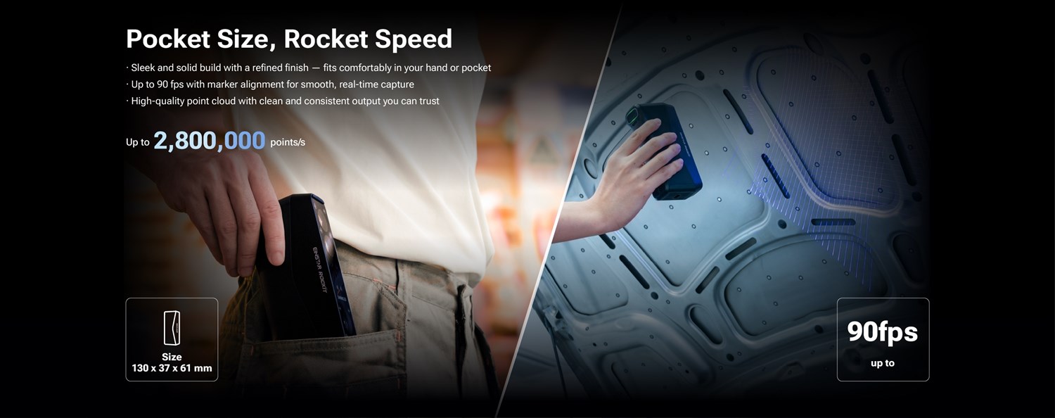 SHINING 3D Einstar Rockit - 3D Scanner