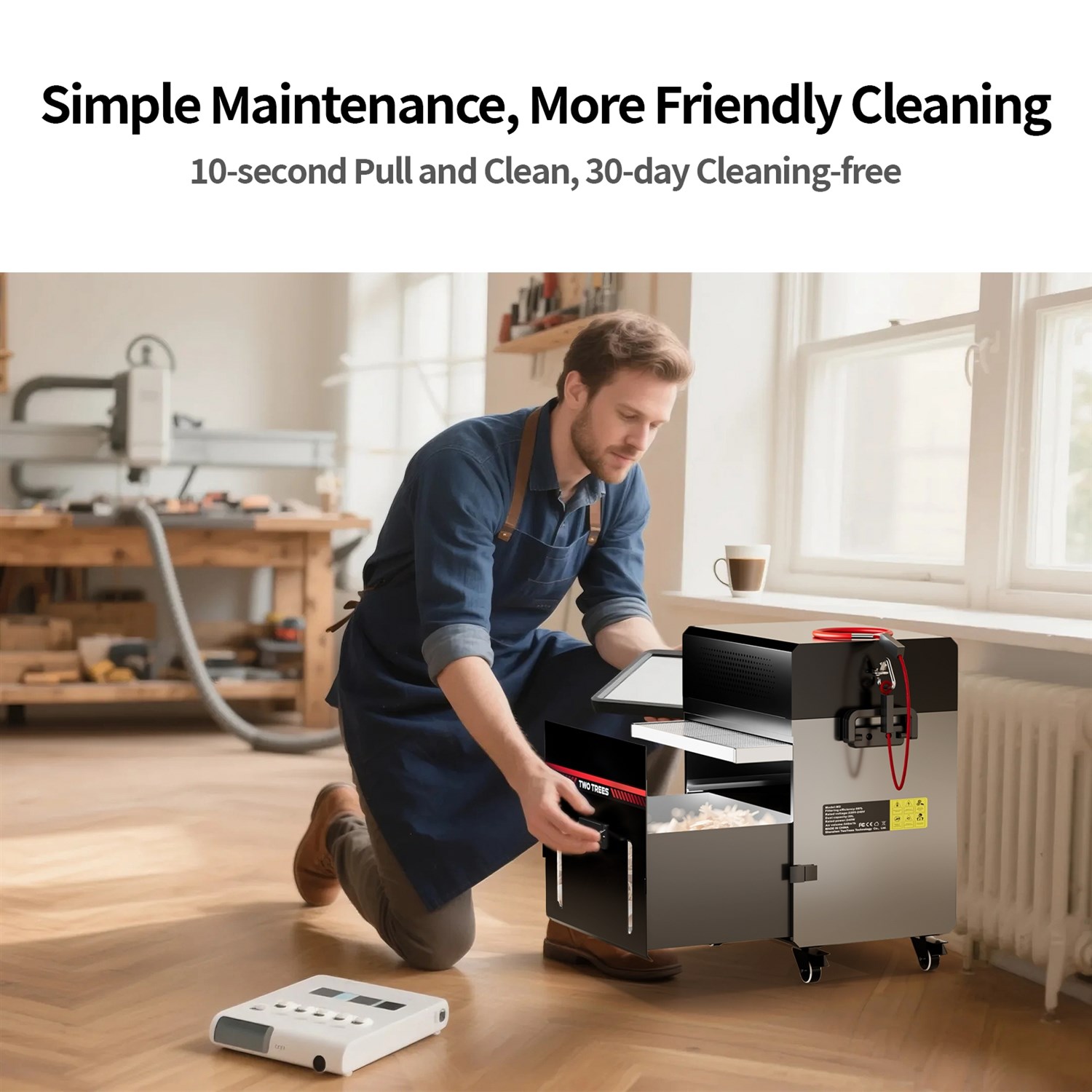 Twotrees CNC Machine Vacuum Cleaner M2