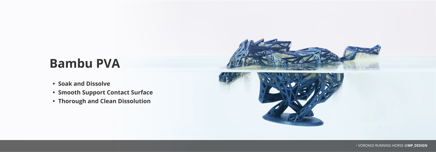 Bambu Lab PVA 0.5kg - Clear