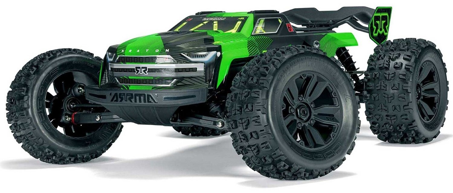 ARRMA Kraton 6S 4x4 1/8 Brushless RTR Grön/Svart