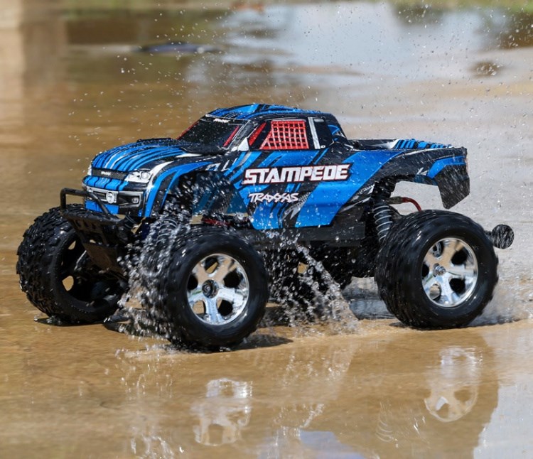 Traxxas Stampede 2WD BL-2S EHD RTR TQ Blue