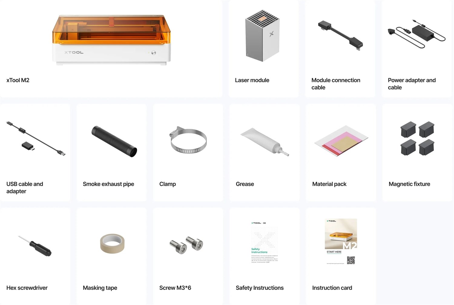 xTool M2 10W Basic - Laser Cutter & Engraver