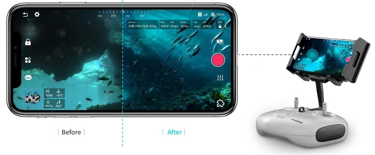 Chasing M2 S 2.0 Advanced - Undervannsdrone/ROV