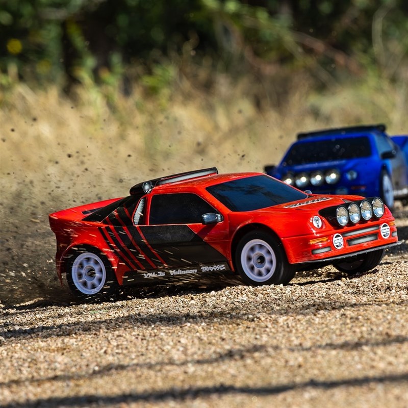 Traxxas Mini Rally Ford RS200 VXL-3s RTR - Red
