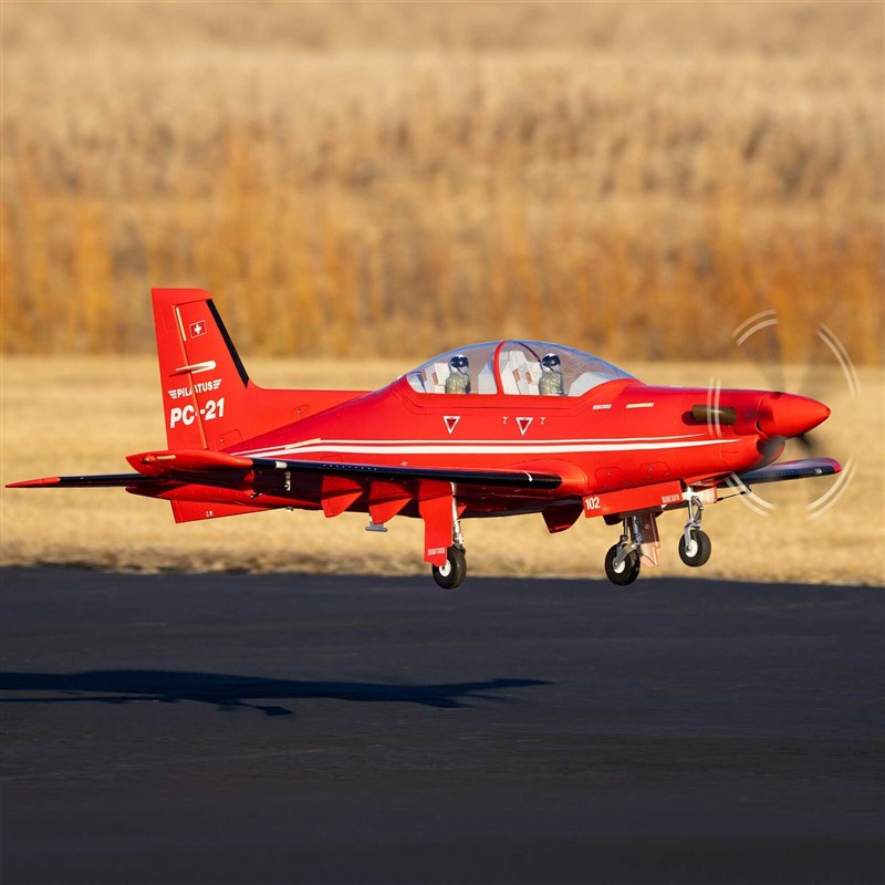 E-Flite Pilatus PC-21 1.3m BNF w/AS3X+ & SAFE