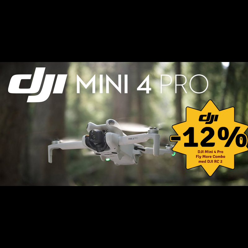 DJI Mini 4 Pro Fly More Combo (DJI RC 2)