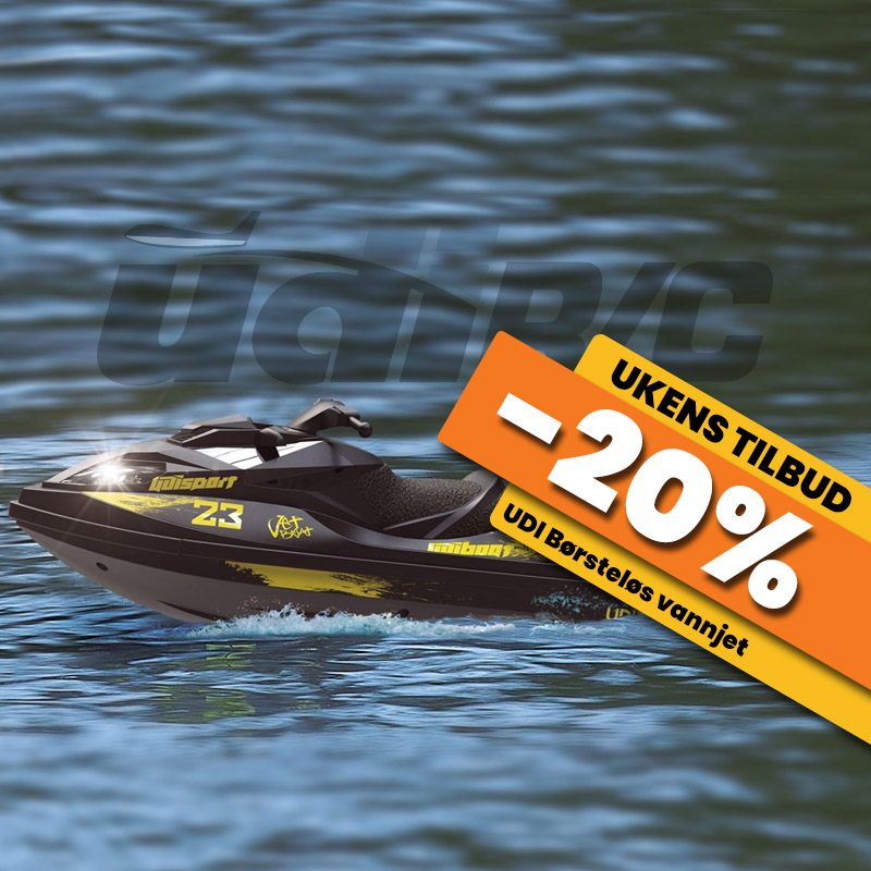 UDI Inkfish Vannjet - B�rstel�s RTR