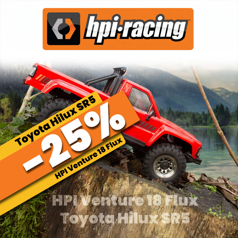HPI Venture 18 Flux Toyota Hilux SR5