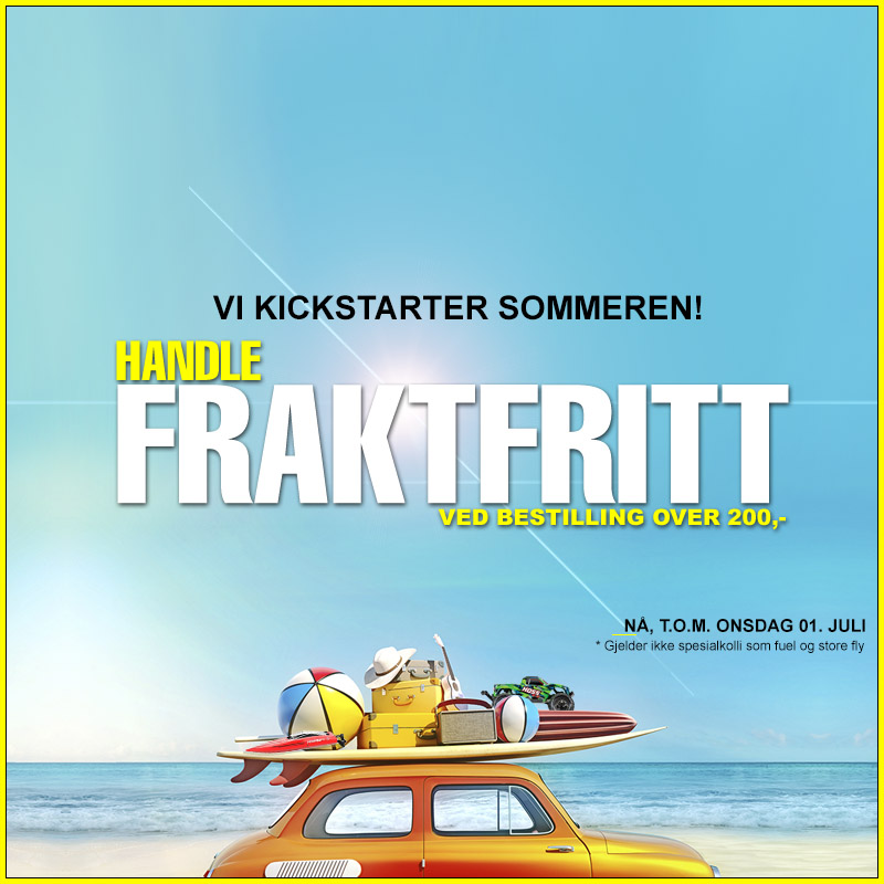 Handle fraktfritt ved bestilling over 200