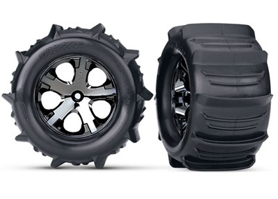 Traxxas 7873 Tires, Gravix (Left & right)/ Foam Inserts (2)