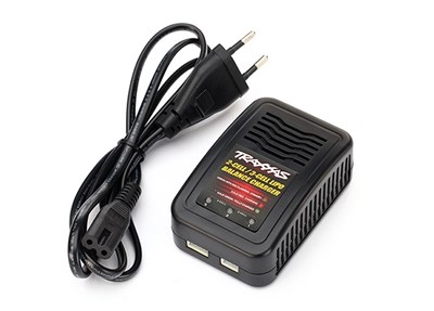 Traxxas LiPo Balanselader 2 3S 800mA 100 240V elefun.no SkyRc E450 LiPoLifeNiMh Lader 2 4S 50W 220V Biler og