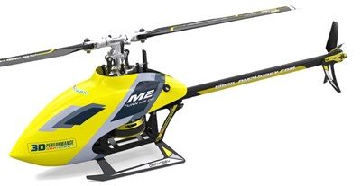 OMP Hobby M2 Evo BNF Helikopter - Yellow