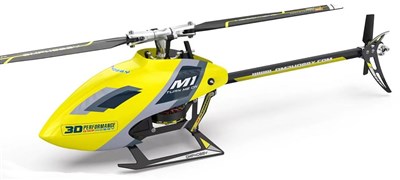 OMP Hobby M1 Evo BNF Helikopter - Yellow
