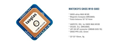 Mateksys GNSS & Compass M10-5883