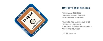 Mateksys GNSS & Compass M10-5883