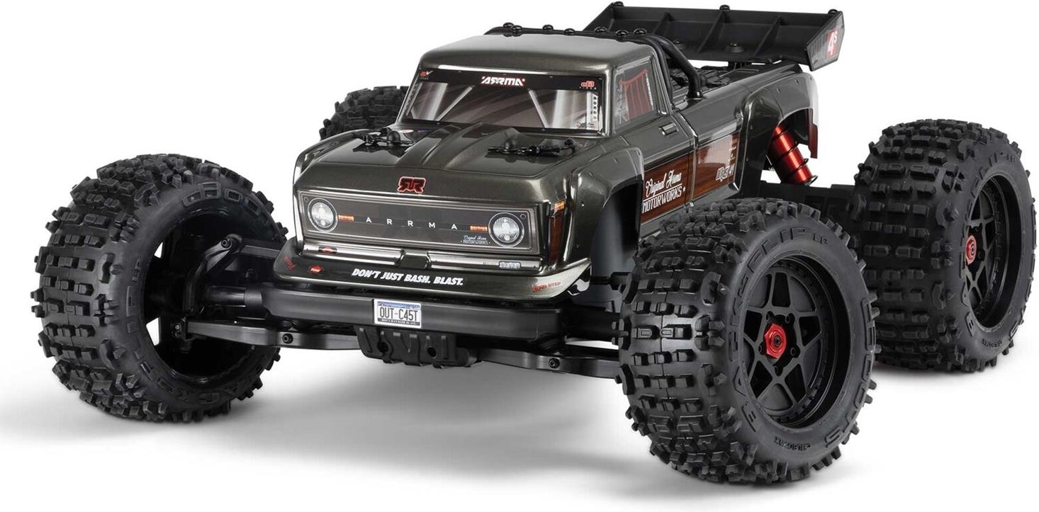 Bilde av ARRMA Outcast 4S V2 BLX 4WD Gunmetal 1/10 - RTR