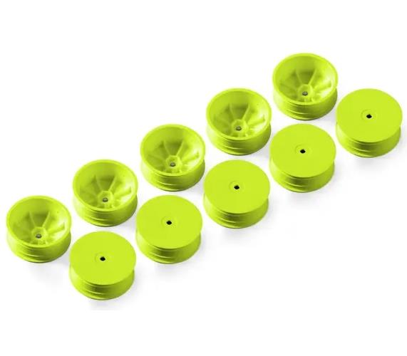 XRAY XR-329900-Y 2WD Front Wheel 12mm Hex Yellow (10)