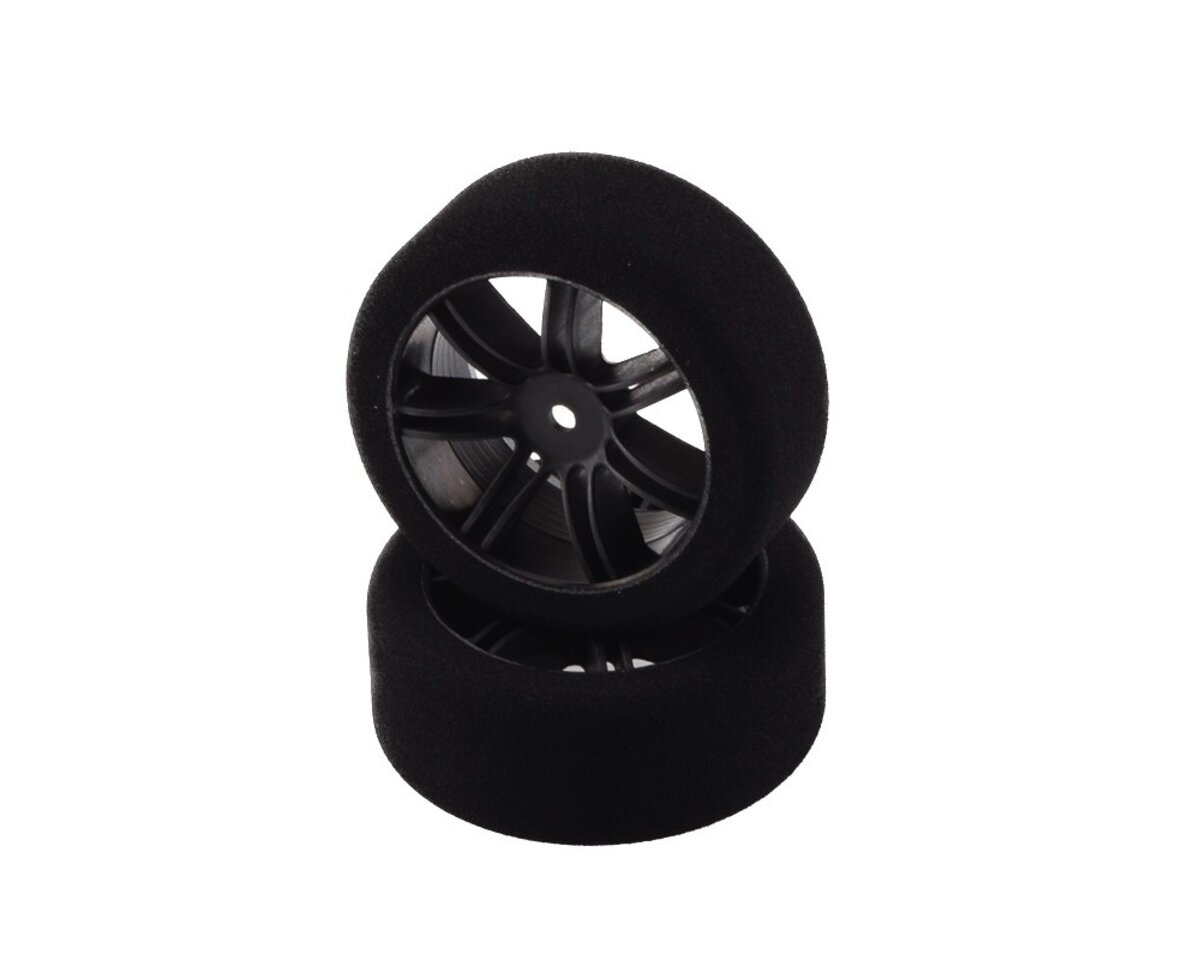 Hotrace 1/10 Front Foam Shore 40 Carbon Rims (2)