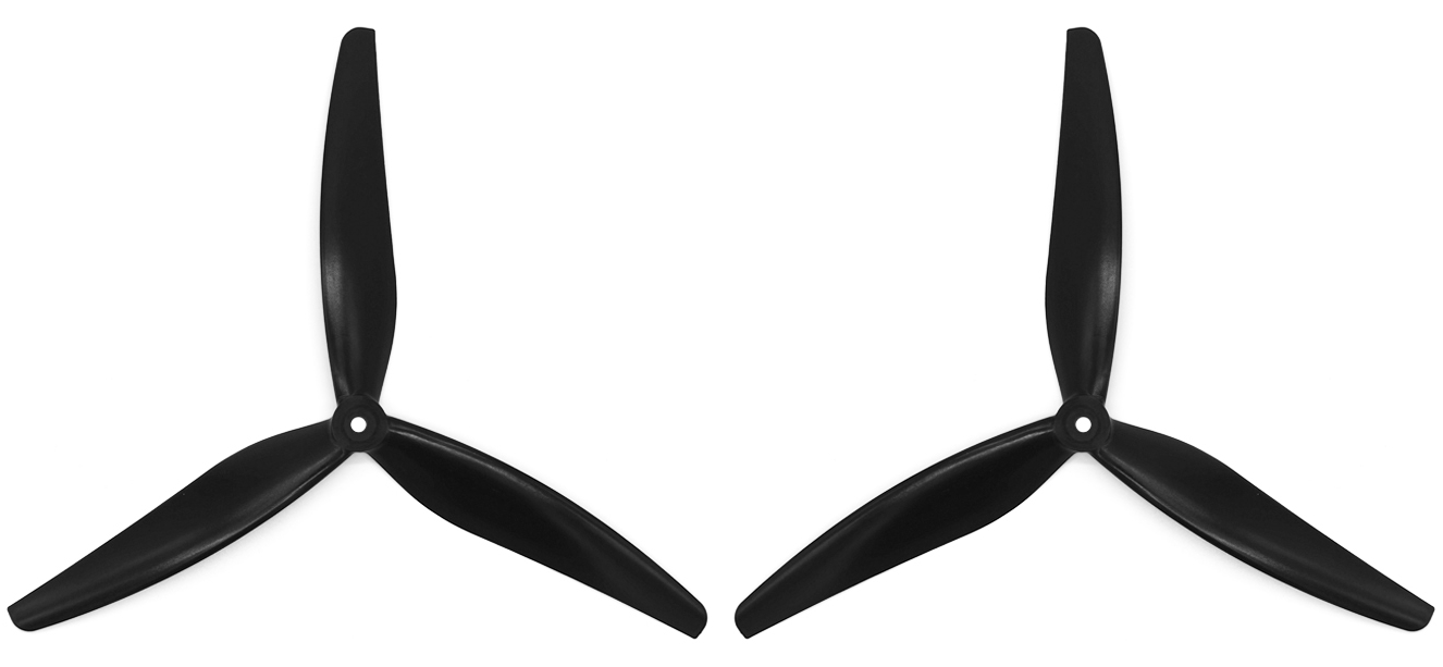Bilde av Glass Fiber Nylon 3 Blade CL 1050W Black