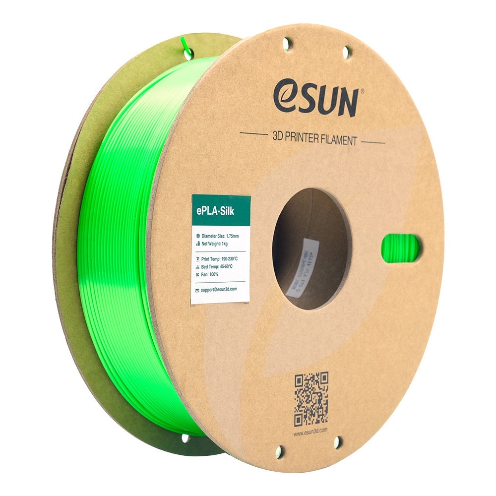 eSUN PLA-Silk 1.75mm 1kg - Green